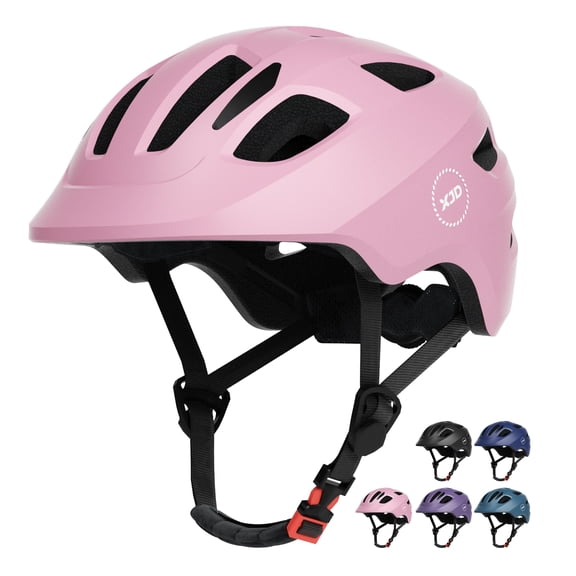 XJD Kids Bike Helmet Toddler Helmet Age 1-8 years old, Adjustable Skateboard Helmet for Boys Girls Lightweight Kids Helmet, Pink S
