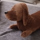 thumbnail image 5 of ¡Liquidación! Liuanngg Dachshund - Muñeco de poliéster de 110 cm, 43 pulgadas, peluche gigante de perro, cachorro de lobo, almohada para dormir de cuerpo largo para niños, Navidad., 5 of 6