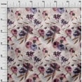 thumbnail image 2 of oneOone Silk Tabby Light Pink Fabric Flower Sewing Fabric By The Yard Printed Diy Clothing Sewing Supplies 42 Inch Wide, 2 of 4