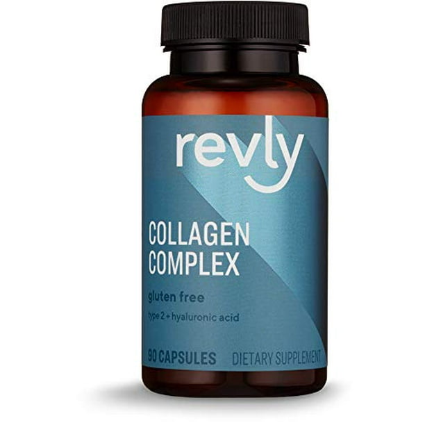 Revly Collagen Complex with Hyaluronic Acid, 90 Capsules, 3 Month ...