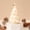 White, variant on Christmas Tree Shaped Scented Candle, Holiday Aromatherapy Candle, Festive Tabletop Mantel Decor for Dining Room and Fireplace, Ideal Christmas Gift