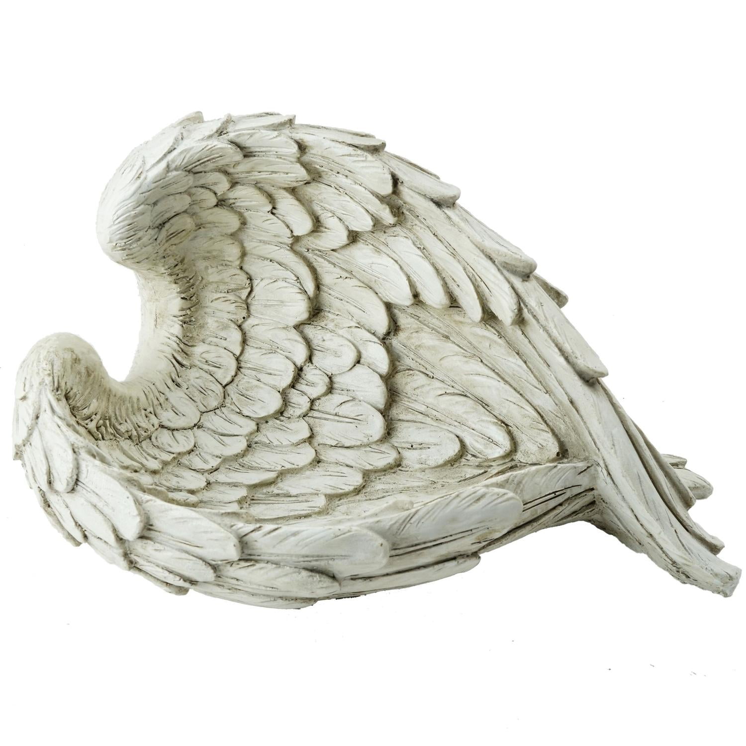 10.75" Decorative Angel Wings Religious Outdoor Garden Statue