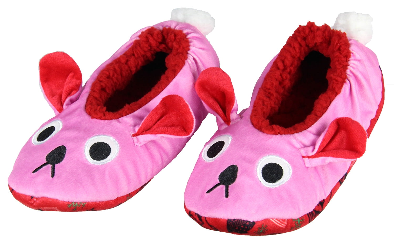 A Christmas Story Pink Bunny Slippers with No-Slip Sole Women Men (Small) - Walmart.com
