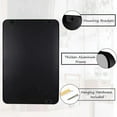 thumbnail image 4 of Rectangle Mirror Wall Mounted, Large Size Bathroom Vanity Wall Mirror with Rounded Corner Metal Frame 24" x 36" - Black, 4 of 5