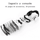 thumbnail image 2 of Lentes De Realidad Virtual Gafas 3d Vr Headset Y Controlador Negro con Blanco, 2 of 4