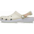 thumbnail image 4 of Zuecos Crocs Classic Turbo Unisex Hueso con Correa Ajustable, 4 of 7
