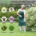 thumbnail image 5 of ZUOBAN Stand-up Weed Puller Tool  with Long Handle Weed Picker 4-Claw Steel Head,  Garden Tool, 5 of 7