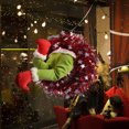 thumbnail image 3 of Gupgi Christmas Tree Thief Garland Prosthetic Leg Jolly Santa Wreath, 3 of 6
