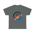 thumbnail image 1 of Peace Hand Rainbow T-Shirt, 1 of 8