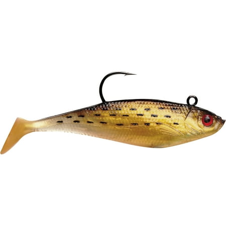 UPC: 0039984920684 | Storm WildEye 4 Swim Shad Lure Golden Mullet 7/16 Oz. 3 Count
