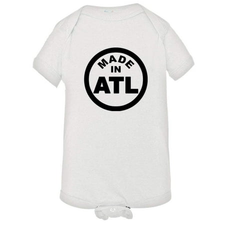 

PleaseMeTees™ Baby From Born Made In Atlanta GA Logo Label Tag HQ Jumper