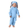 thumbnail image 4 of FDDMis Teen Jackets Girls Ages 14-16 Toddler Winter Coat Boys 2t Fleece Jacket 4t Snowsuit 5t Clothes Boys Boy 3t Clothes Girl 5t, Blue 0-3 Months, 4 of 9