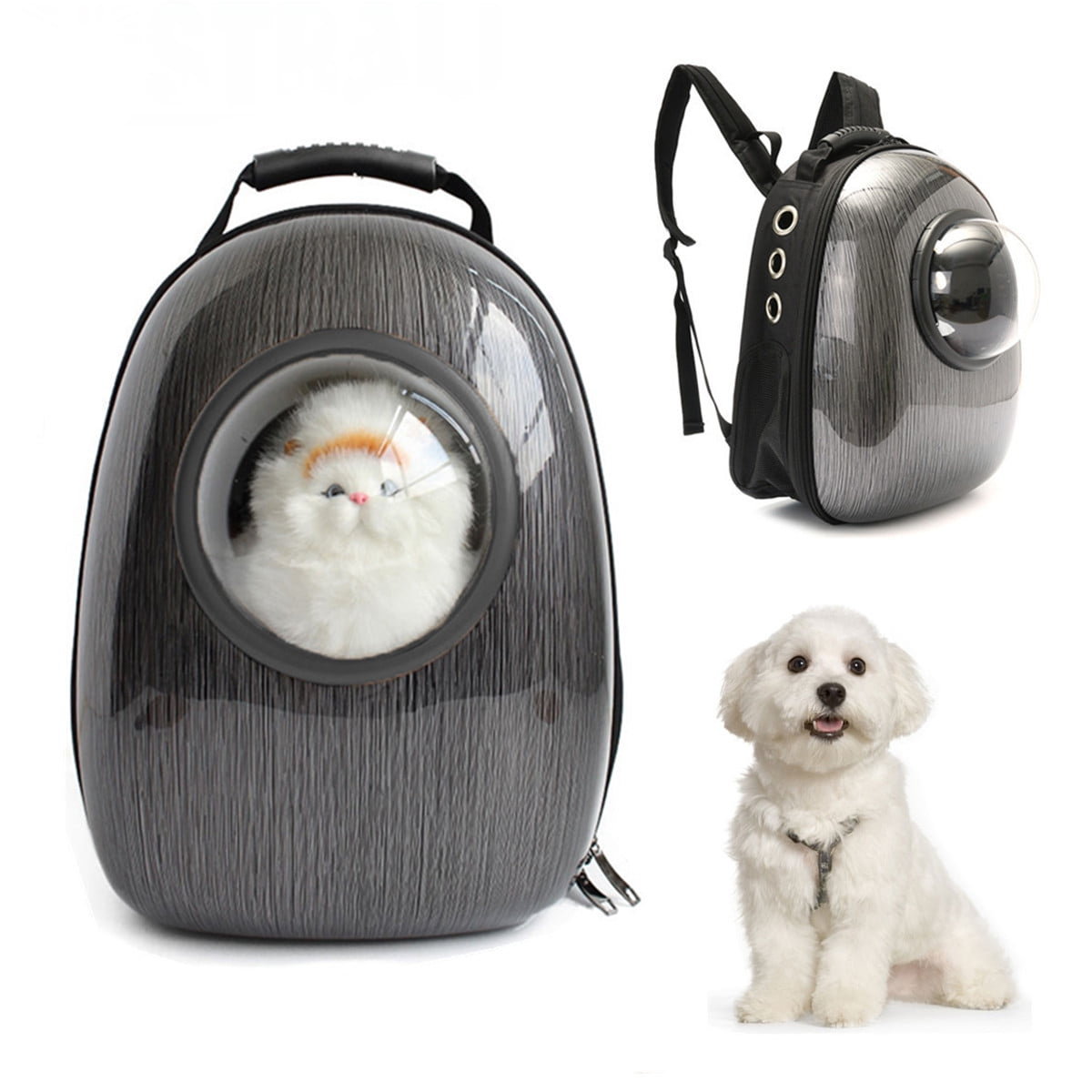 Pet Carrier Space Capsule Backpack Bubble Window Lightweight Padded Traveler For Cats Dogs Small Animals W Breathable Air Holes Walmart Canada