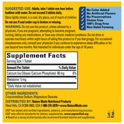 Nature Made Melatonin 5 mg Ex Strength Tablets, 100% Drug Free Sleep Aid for Adults, 90 Ct