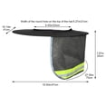 thumbnail image 4 of vlrwzc Construction Safety Reflective Hard Hat Neck Shield Helmet Sun Shade Reflective Stripe Kit Summer Sun Protection Prevent Sunburn, 4 of 7