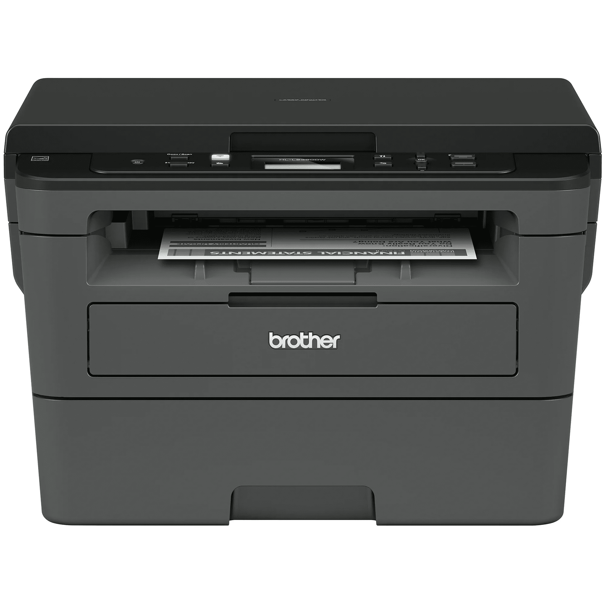 Pre-Owned Brother HL-L2390DW Monochrome Laser Printer with Flatbed Copy & Scan, Duplex Printing, Wireless