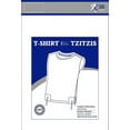 thumbnail image 3 of Zion Judaica Quality Comfortable Cotton Adults Tzitzit Undershirt Certified Kosher Mens T-Shirt Tzitzis Sweat Free Israel Import (L Size 24 Chest 42-44"), 3 of 3