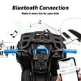 thumbnail image 4 of Hikiddo Kids ATV 4-Wheeler, 24 Volt 4WD Ride On Toys for Big Kids w/ 2 Seater, 4x200W Motor, 5.6Mph Max Speed -Blue, 4 of 9