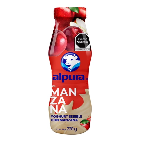 Yoghurt bebible Alpura manzana 220 g