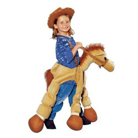 Seasons Boys & Girls Plush Brown Ride A Pony Costume