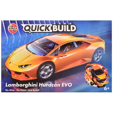 Quickbuild Airfix Model Car Kit - J6058 Lamborghini Huracan EVO Car Building Kit for Kids 6 , C