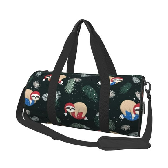 Balery Baby Sloths Sleeping Bolsa de Gimnasio para Mujeres y Hombres, Bolsa de Viaje Impermeable, Bolsa de Fin de Semana con Compartimento para Zapatos y Bolsillo Húmedo