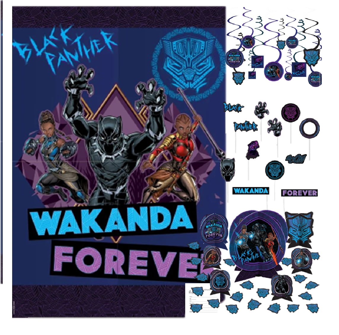 12 Awesome Black Panther Birthday Party Supplies  Catch My Party