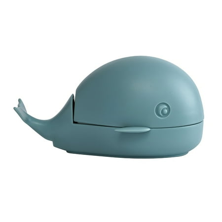 

Cute Whale Washing Brush Anti-wear Shoe Brush Household Small Brush with Soft Bristles Storage Box