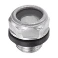 thumbnail image 1 of Unique Bargains M10x1mm Male Threaded Aluminum Air Compressor Oil Level Gauge Sight Glass, 1 of 5