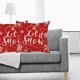 thumbnail image 3 of 4 piezas de almohada navideña con forma de copo de nieve, alce y árbol de Navidad, 3 of 5