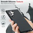 thumbnail image 5 of for Samsung Galaxy S22 Ultra Case - Galaxy S22 Ultra Case,Full-Body Shockproof Soft Silicone Protective Phone Cover Case for Samsung S22 Ultra, Black, 5 of 6