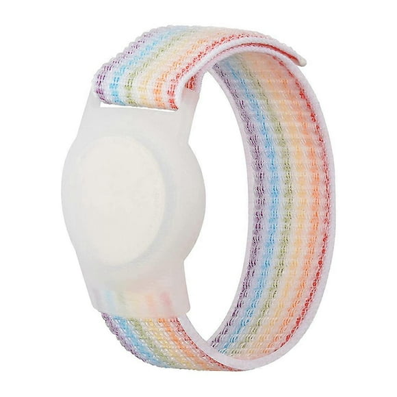 Pulsera infantil compatible con, funda protectora para soporte de rastreador GPS Air Tag con pulsera de nailon