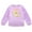 Lilac, rapunzel, variant on The Aristocats Marie Fleece Pullover Sweatshirt with Faux Fur Sleeves Toddler to Big Kid