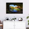 thumbnail image 5 of Elephant Stock Hamilton Pool And Waterfall Wall Art - Horizontal Canvas Wall Art - Living Room Wall Decor - Nature Canvas - Brown And Green Decor - 36" x 24", 5 of 6