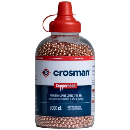 Crosman Bb s .177 Caliber Copper-Coated Steel  6000 Ct.  0767  perfect for all Bb gun style AirGuns