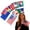 C3_48pc 48 Countries Multicolor 8.27x11.81in, variant on Slovakia Hand Held Flag,10pc flags on sticks,yard flags with pole,Hand Held Stick Flags for Patriotic,Parades Parties National Flags,mini flags,flags outdoor decorations,festival celebration flags