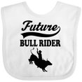 thumbnail image 3 of Inktastic Future Bull Rider Rodeo Riding Boys Baby Bib, 3 of 4