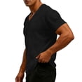 thumbnail image 3 of yillto Mens Tshirts Basic Short Sleeve Crew Neck Solid Color Soft Summer Tee Causal Plain Shirts, 3 of 7