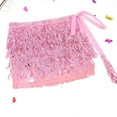 thumbnail image 4 of DHFJKG Skirts For Women Belly Dance Glitter Sequins Tassels Mini Skirt With Elastic Waistband Party Nightclub Wear Versatile Skirt, 4 of 4