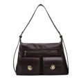 thumbnail image 1 of Bolso para Mujer Con Cierre Bolso Vintage (café), 1 of 9