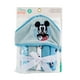thumbnail image 1 of Set De Toalla De Baño Con Capucha Y 5 Toallitas Mickey Mouse Color Azul Claro, 1 of 2
