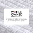 thumbnail image 5 of Solid Quilt Set - Lightweight, Soft, All-Season - 2-Piece Diamond Embossed Bedding Set (Twin / Twin XL, White), 5 of 6