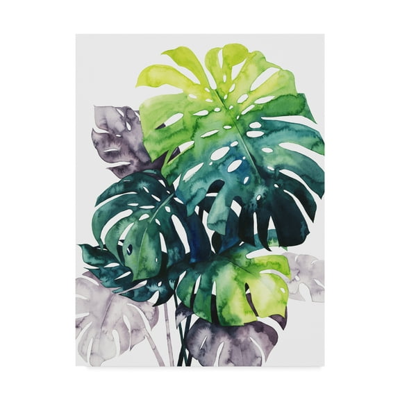 Trademark Fine Art 'Twilight Palms IV' Canvas Art by Grace Popp