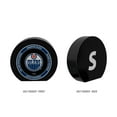 thumbnail image 1 of OFFICIALLY LICENSED NHL PUCK SALT & PEPPER SHAKER EDMONTON OILERS, 1 of 1