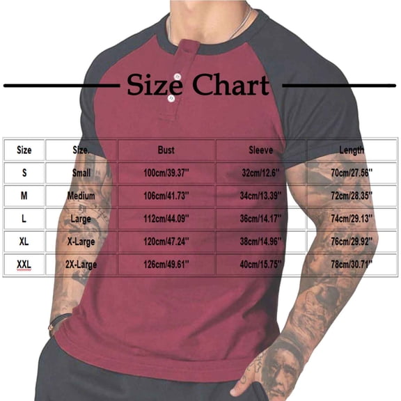 YLSDY Men's Short Sleeve Henley Shirts Casual Crew Neck Shirts for Men Gym Workout Tshirt Quarter Button Color Block Tees White L
