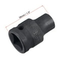 thumbnail image 2 of Uxcell 1/2" Drive by 8mm 6-Point Impact Socket, CR-V Steel 1.5" Length, Shallow Metric Sizes, 2 of 5