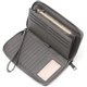 thumbnail image 1 of Bolsa de herramientas Cartera de mujer Gris oscuro Bloqueo Rfid Cremallera de cuero alrededor de la cartera Monedero largo de gran capacidad Bolsa de pulsera para tarjetas de crédito, 1 of 5