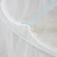 thumbnail image 6 of Bed Mosquito Net, Round Canopy Lace Princess Style Mosquito Net Bed Curtain Netting Home Bedroom Decoration for Bedroom (White), 6 of 9