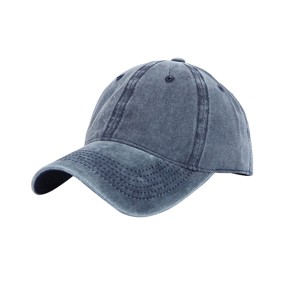 US Classic Baseball Cap Low Profile Hats Adjustable Washed Baseball Hat