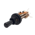 thumbnail image 2 of Electric Guitar 3-Way Toggle Switch for Open Shaking Head Guitar Amplifier Compatible,Black, 2 of 5